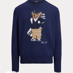 Brand New Ralph Lauren Polo Bear Performance Sweater